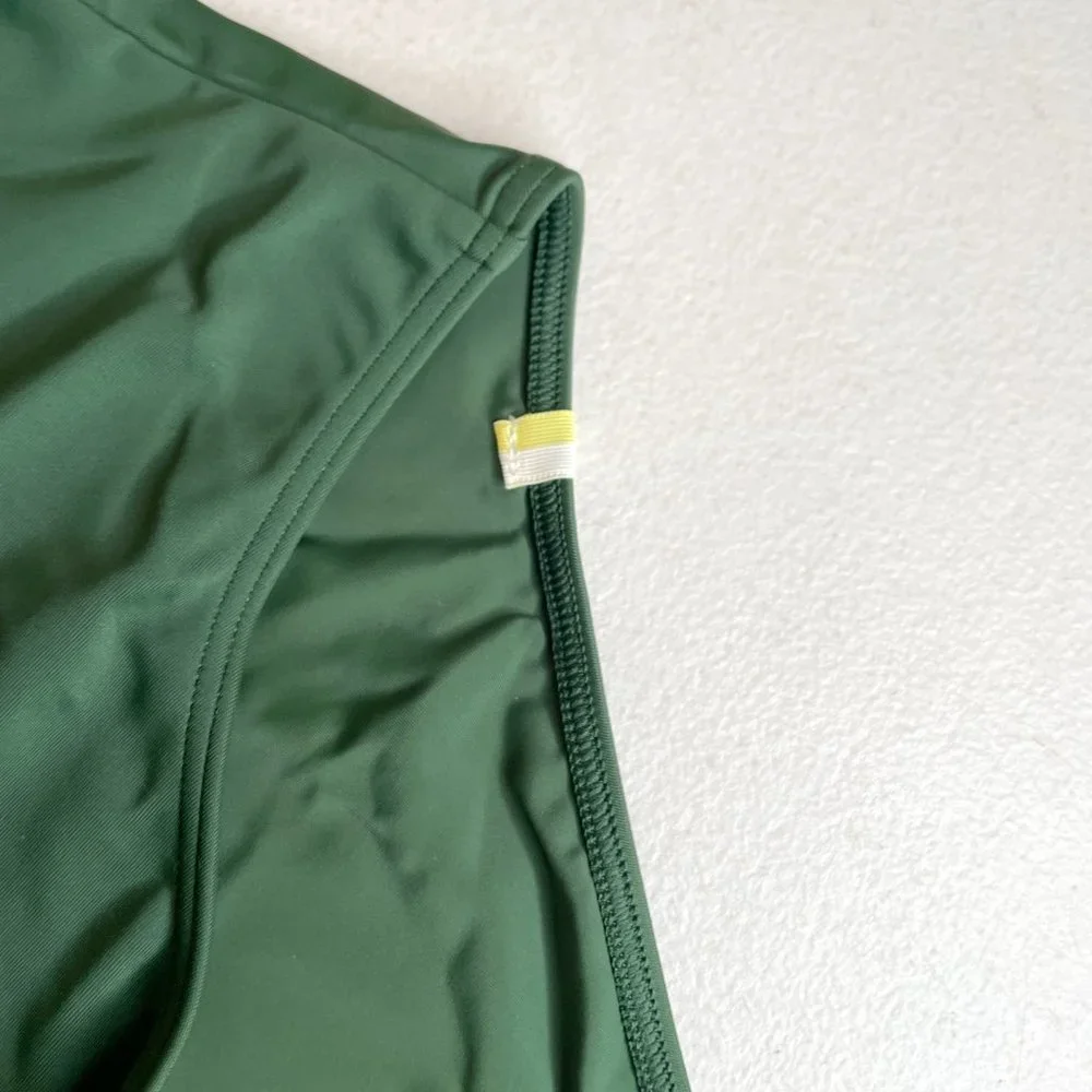 New SUMMERSALT Perfect Wrap One-Piece Olive Swimsuit Size 6 - Picture 7 of 16